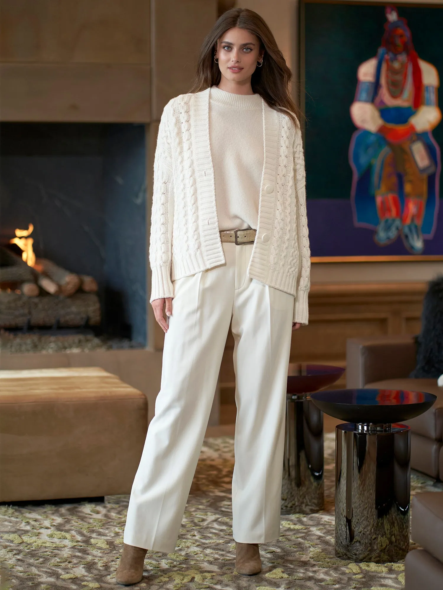 Delenn Stretch Wool Pant