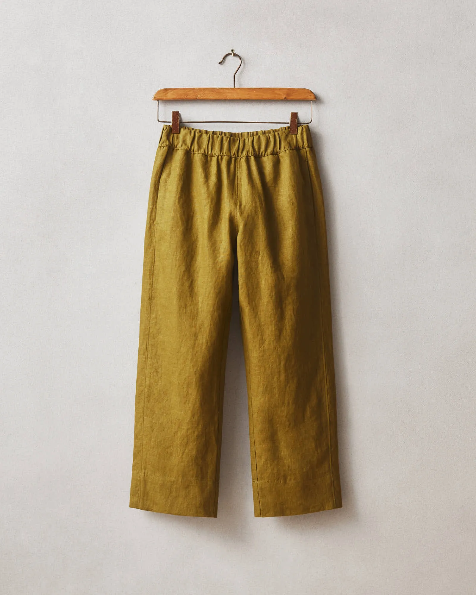 Easy Linen Pant - Fir Green