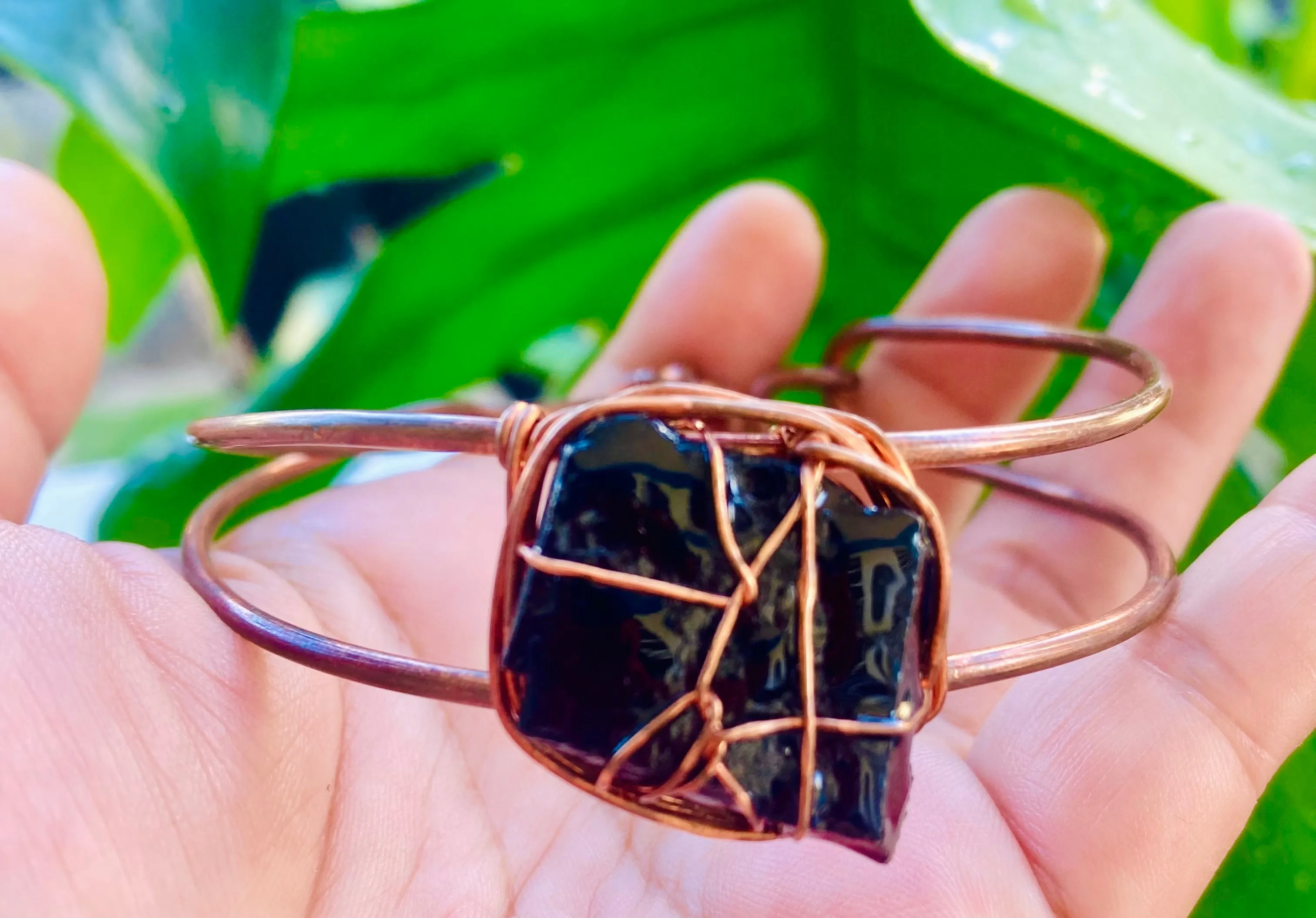 Electric Tourmaline Bangle