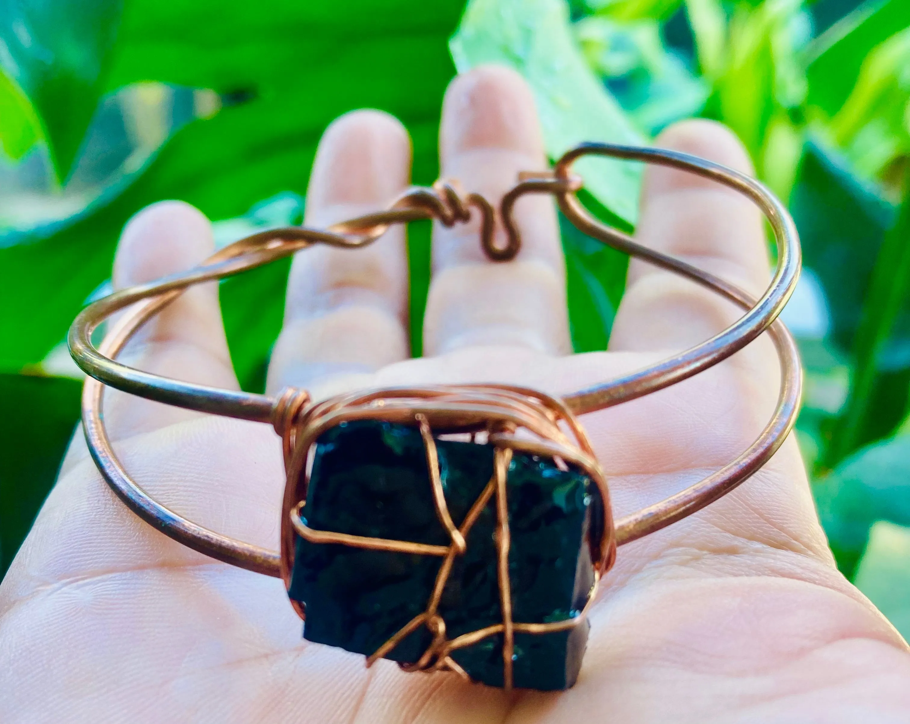 Electric Tourmaline Bangle