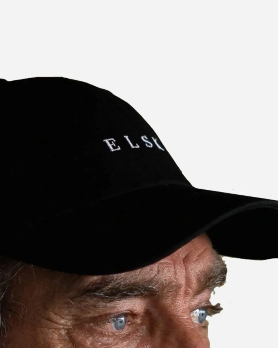 ELSK PURE EMB CAP - BLACK