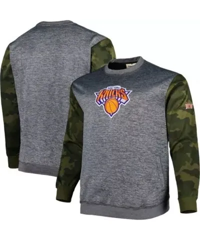 Fanatics Men's NBA Fanatics New York Knicks Big & Tall Stitched Sweatshirt