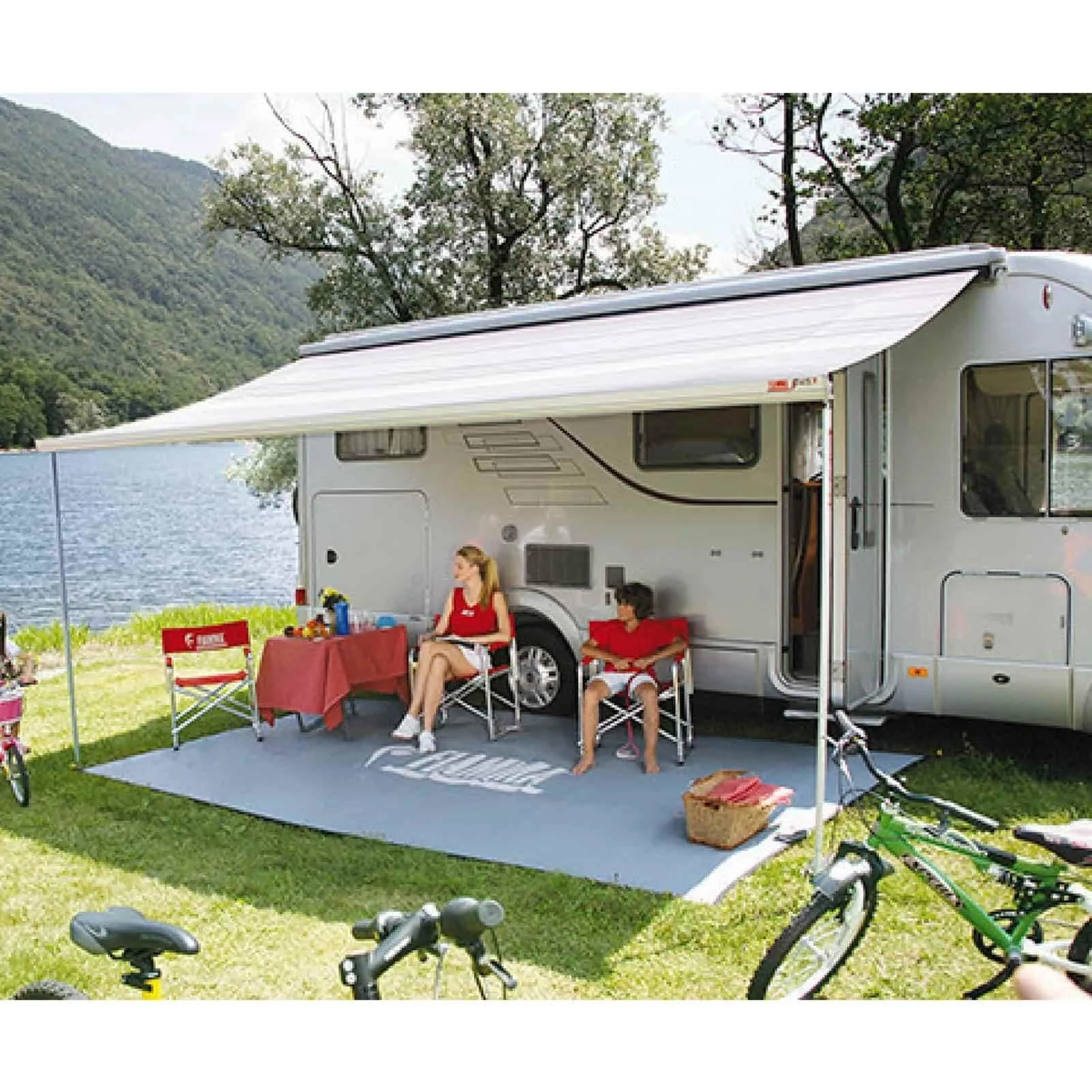 Fiamma F45L Polar White Motorhome Awning