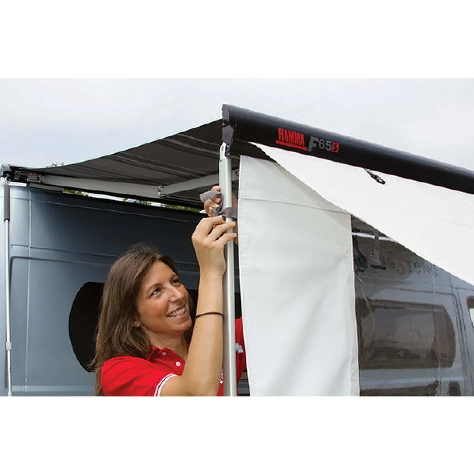 Fiamma F65S Deep Black Motorhome Awning