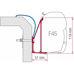 Fiamma Rapido Serie 6 Awning Adapter