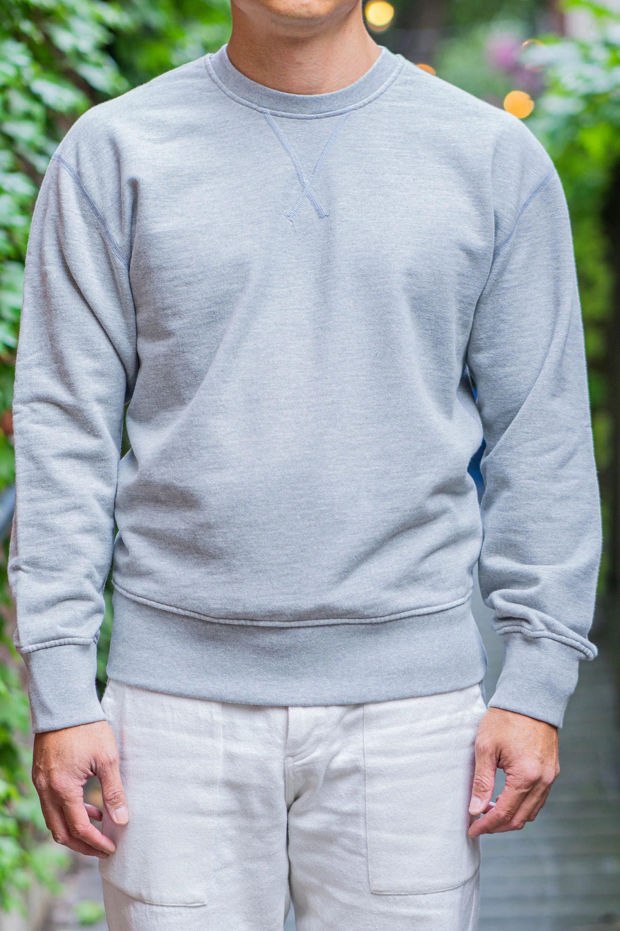 Freenote Cloth Deck Sweatshirt - Heather Grey