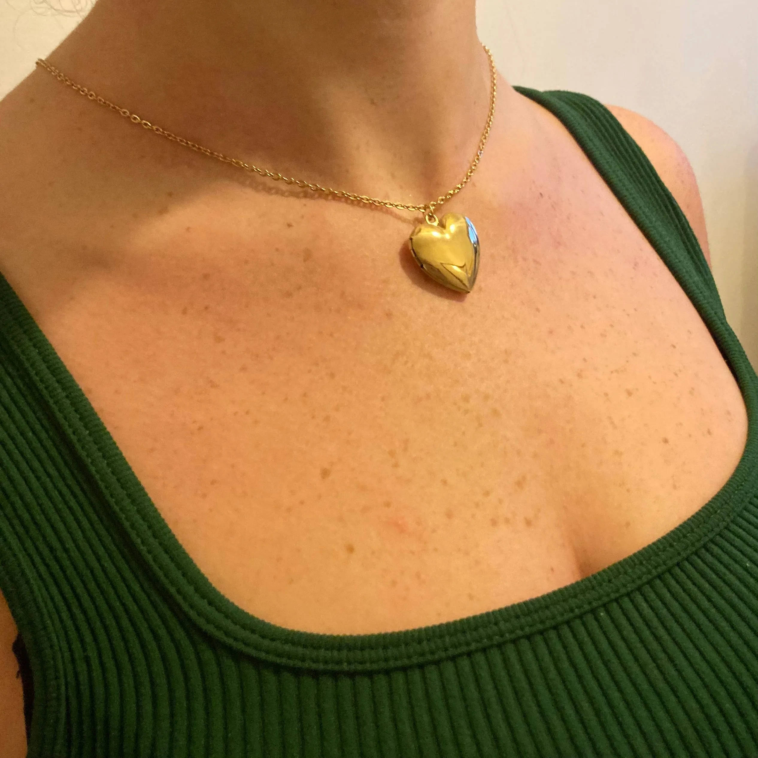 Gifts From The Crypt - Love Heart Locket Necklace