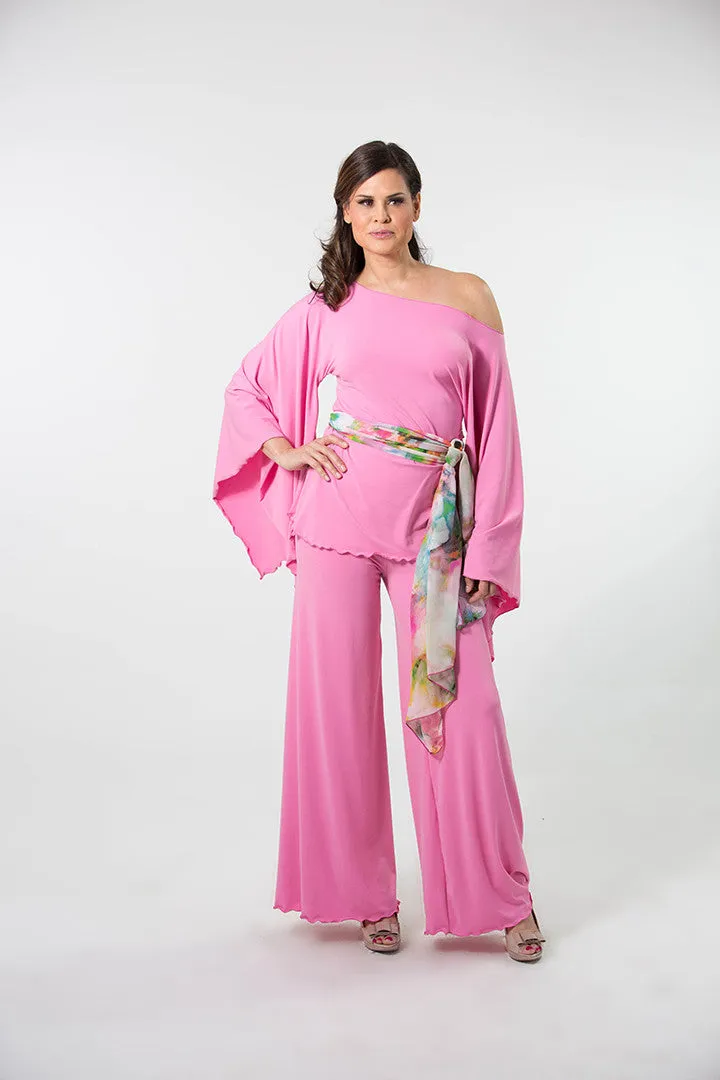 Glam Goddess Jersey Kimono Top