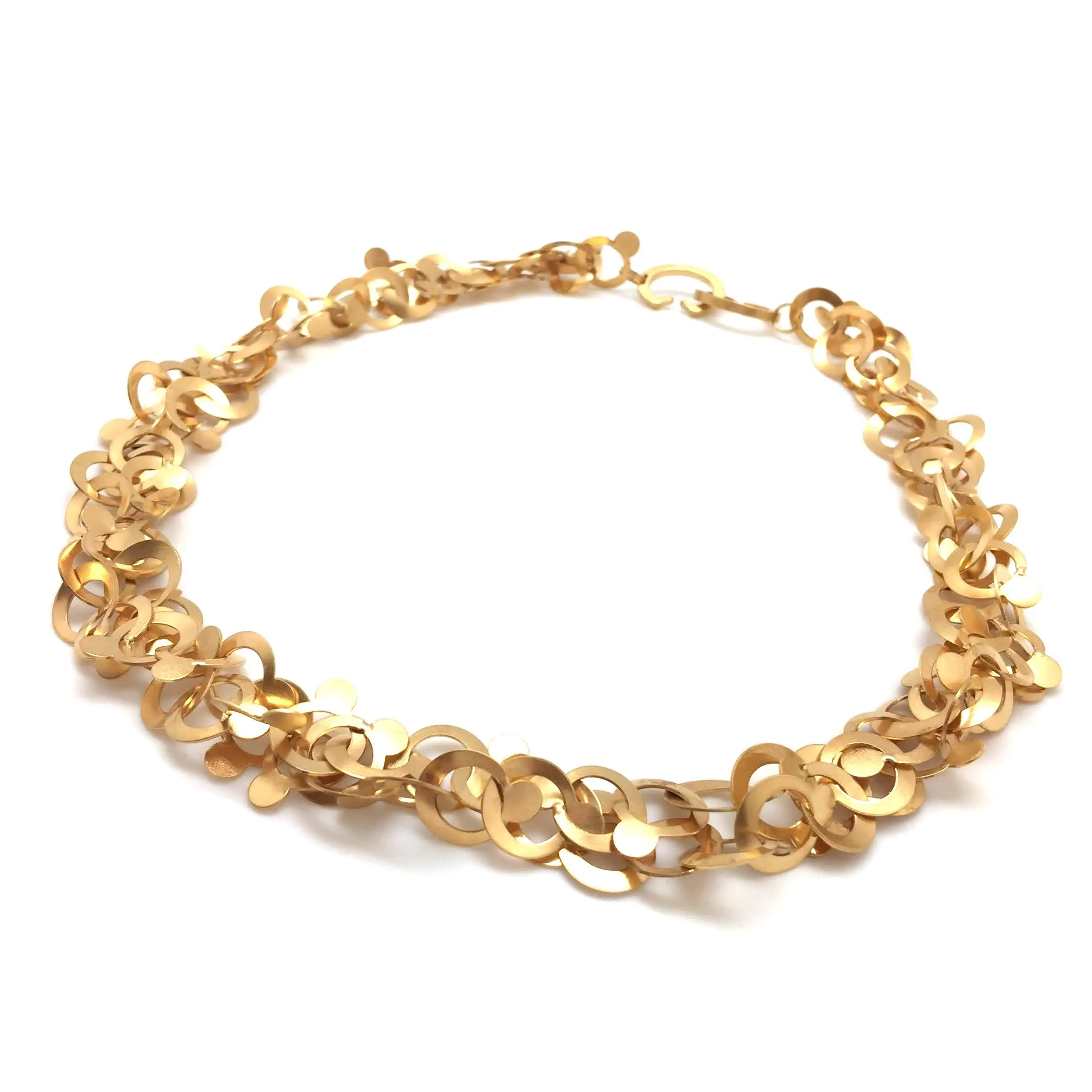 Gold Entangled Necklace