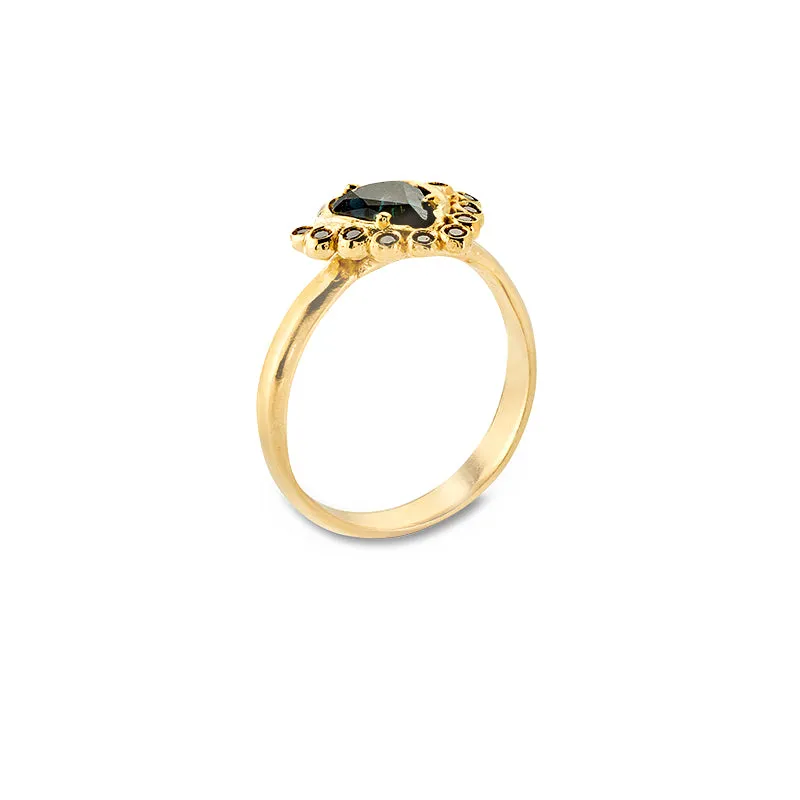 Hathor Ring - Solid Gold