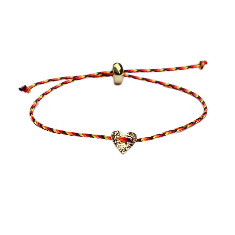 Heart You Bracelet - Tangerine