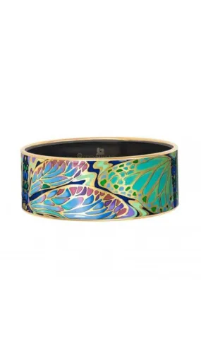 Hommage a Alphonse Mucha Bordered Bangle Donna - Papillon