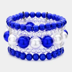 iLLASPARKZ Pearl Stretch Bracelet