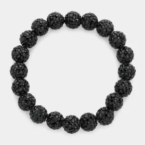 iLLASPARKZ Shamballa Ball Stretch Bracelet