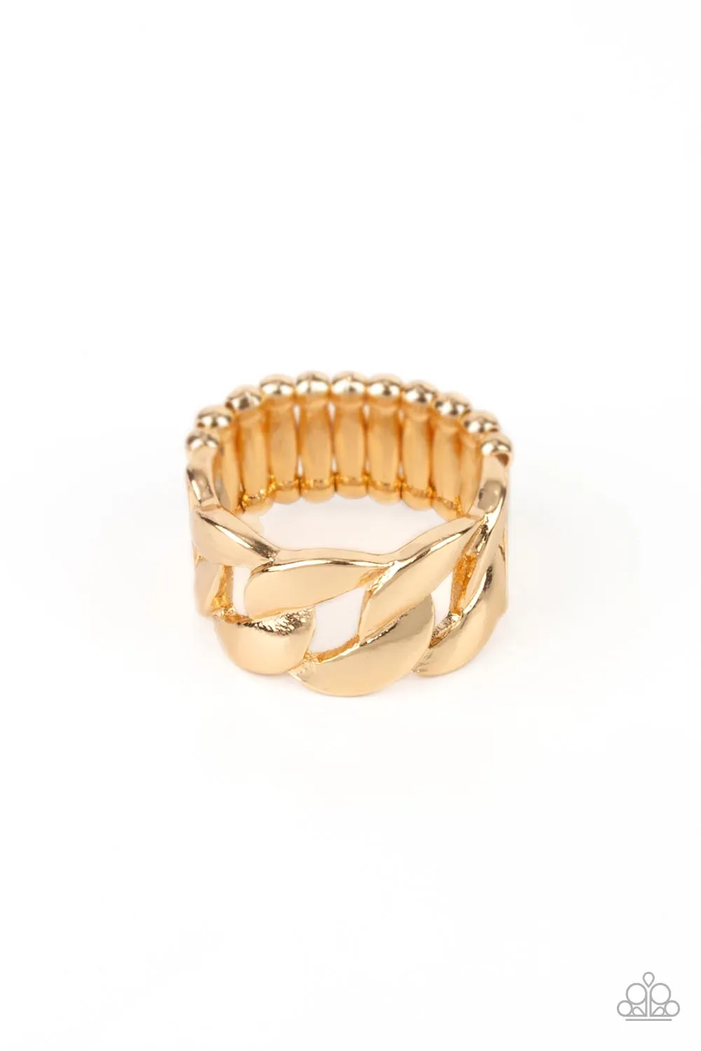 Industrial Insider - Gold ~ Paparazzi Ring