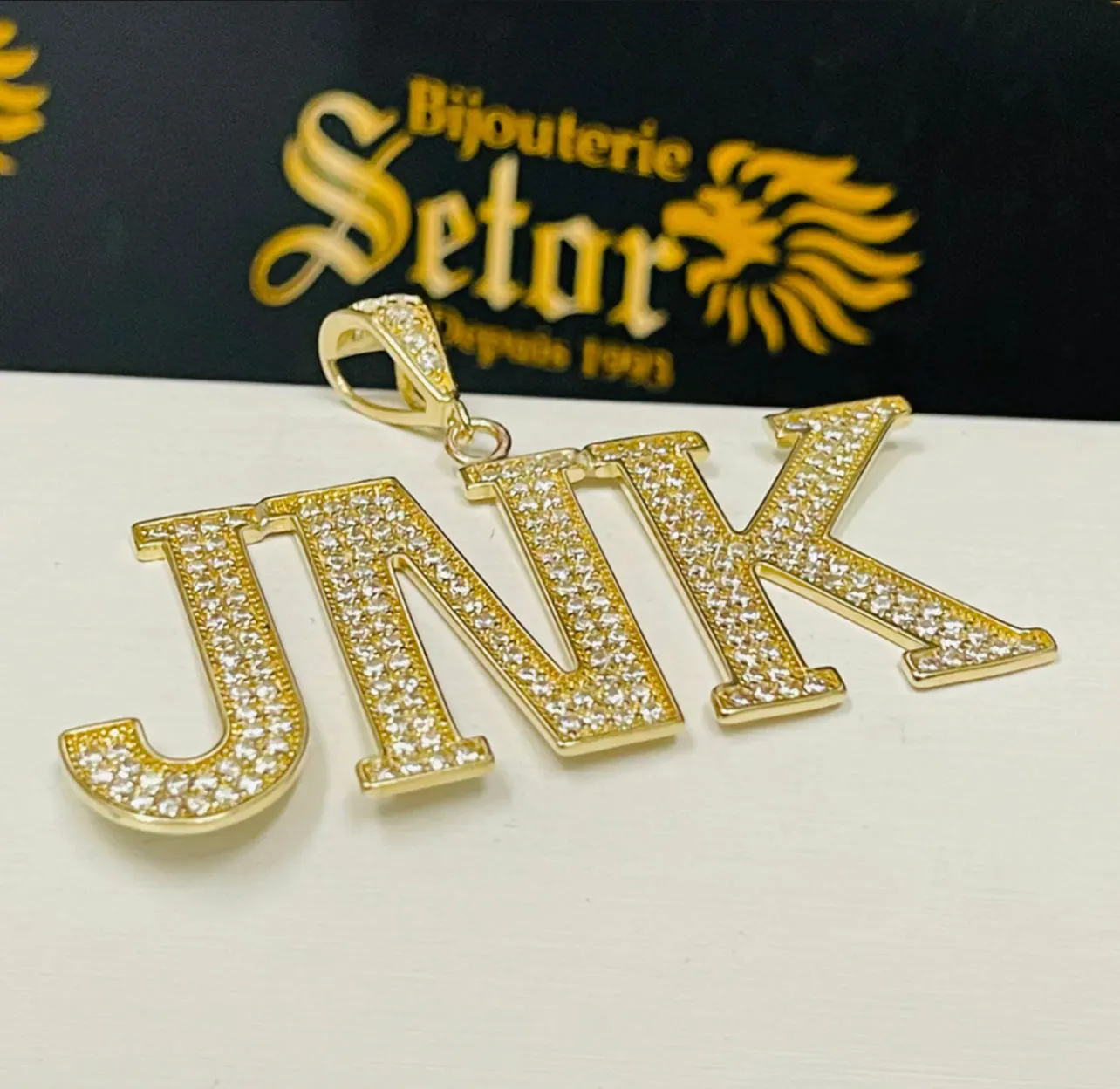 Initials pendant P368