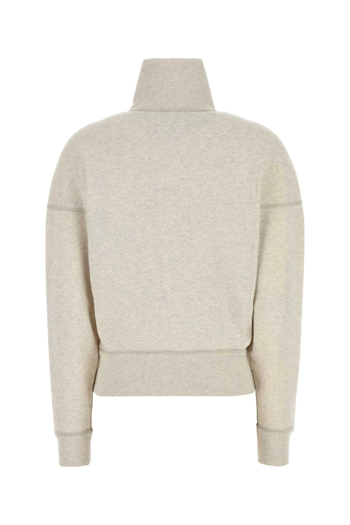 Isabel Marant Etoile Melange Sand Cotton Blend Ross Sweatshirt