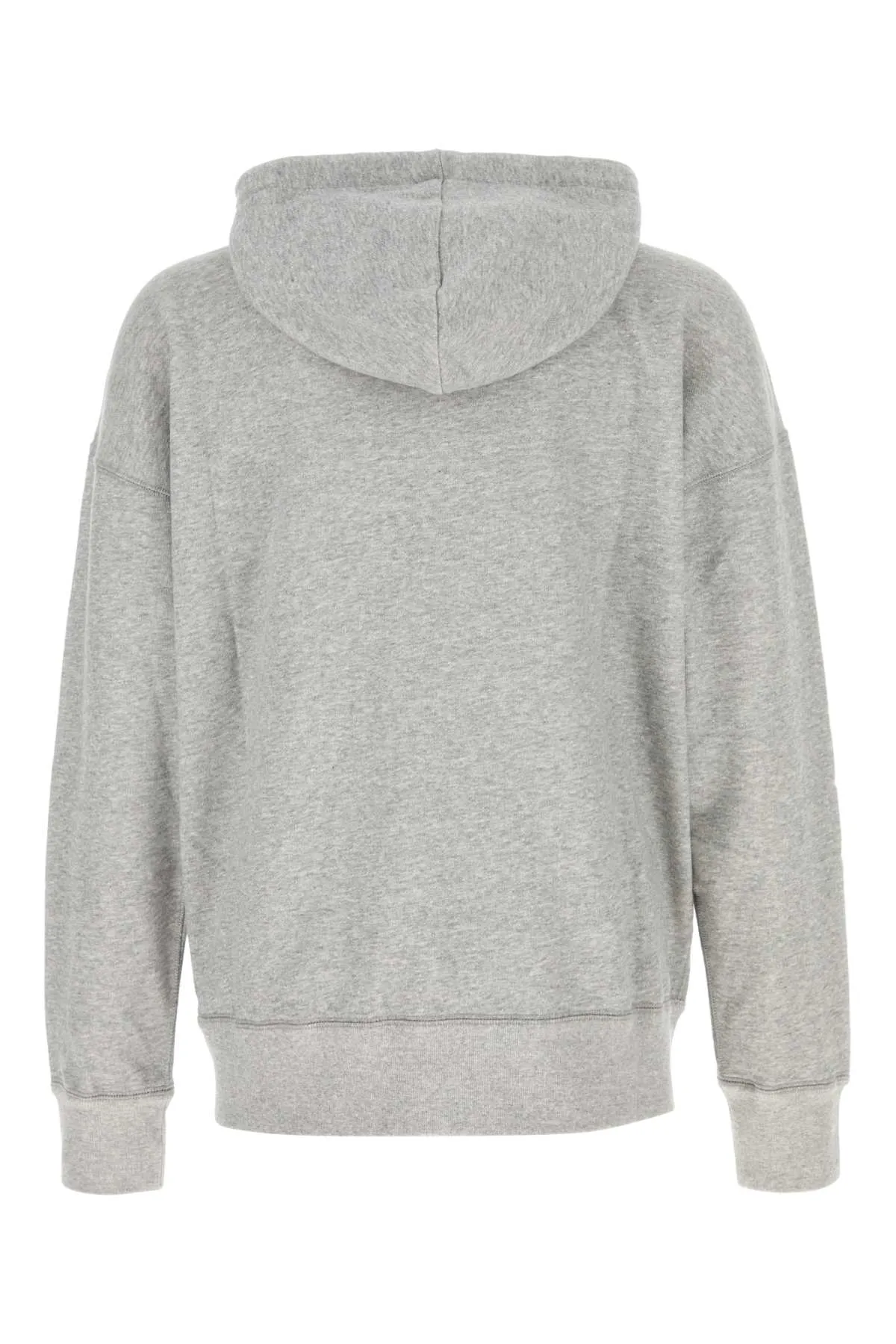 Isabel Marant Melange Grey Cotton Blend Oversize Miley Sweatshirt