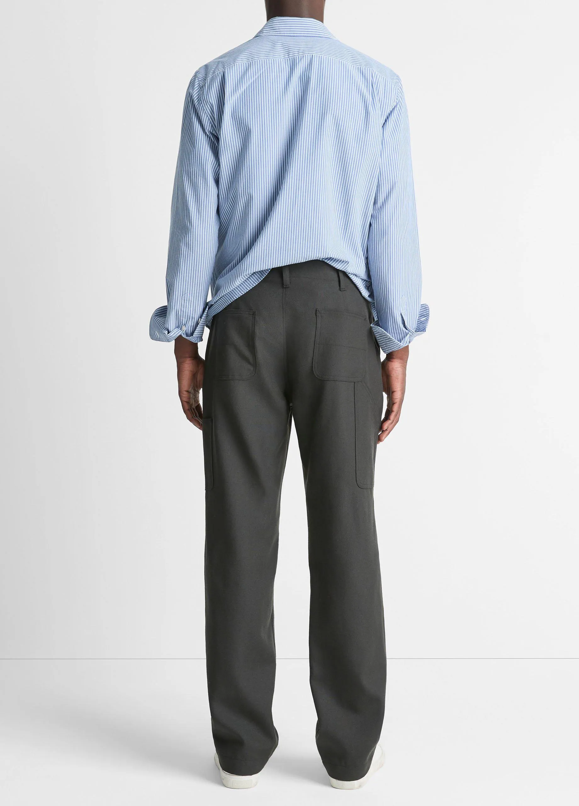 Italian Tropical Wool Utility Pant