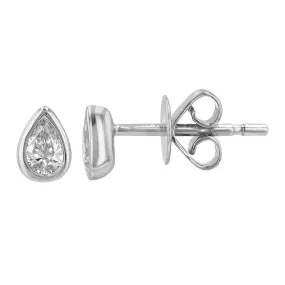 JENNY PEAR SHAPED STUD EARRINGS