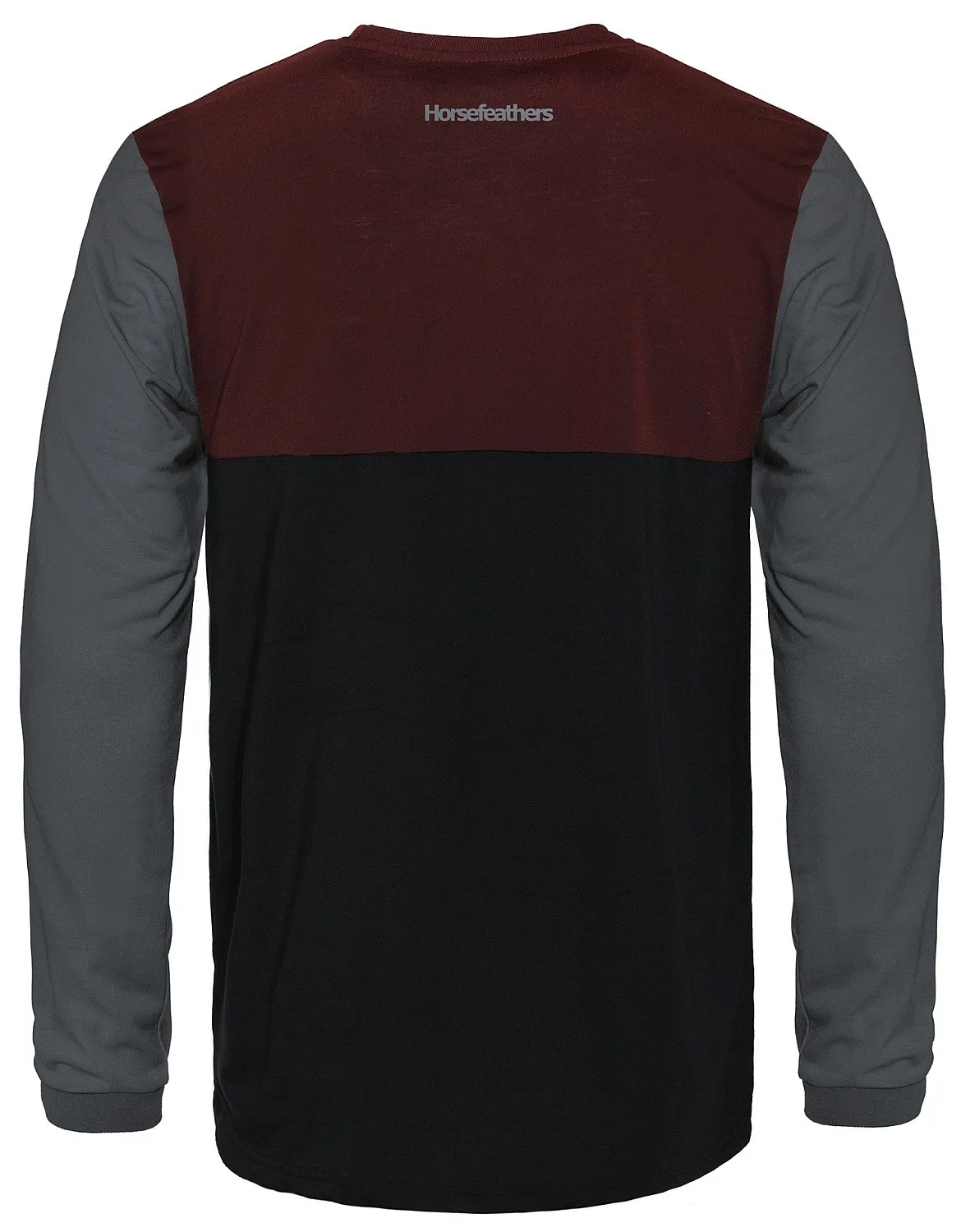 jersey Horsefeathers Fury LS - Burgundy - men´s