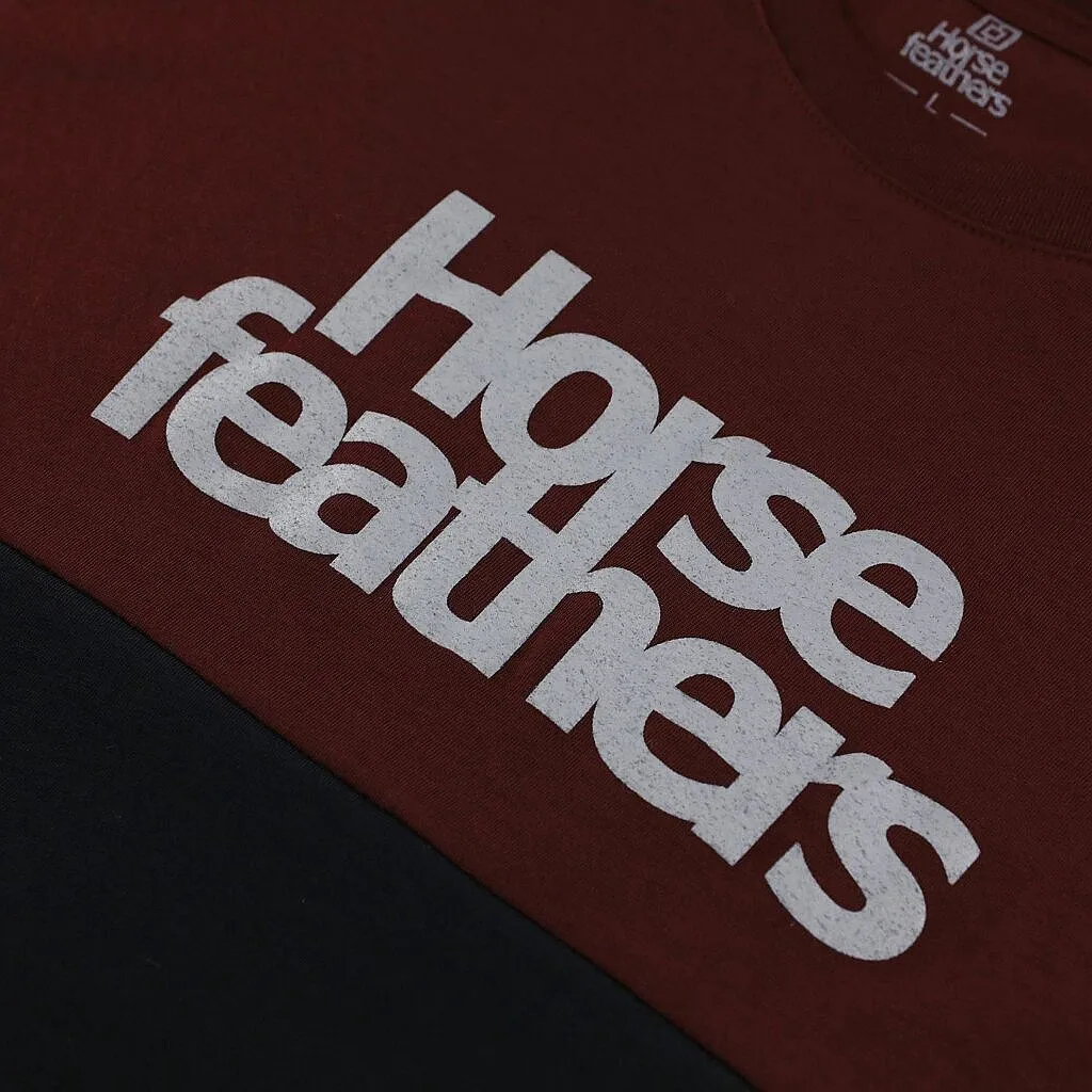 jersey Horsefeathers Fury LS - Burgundy - men´s