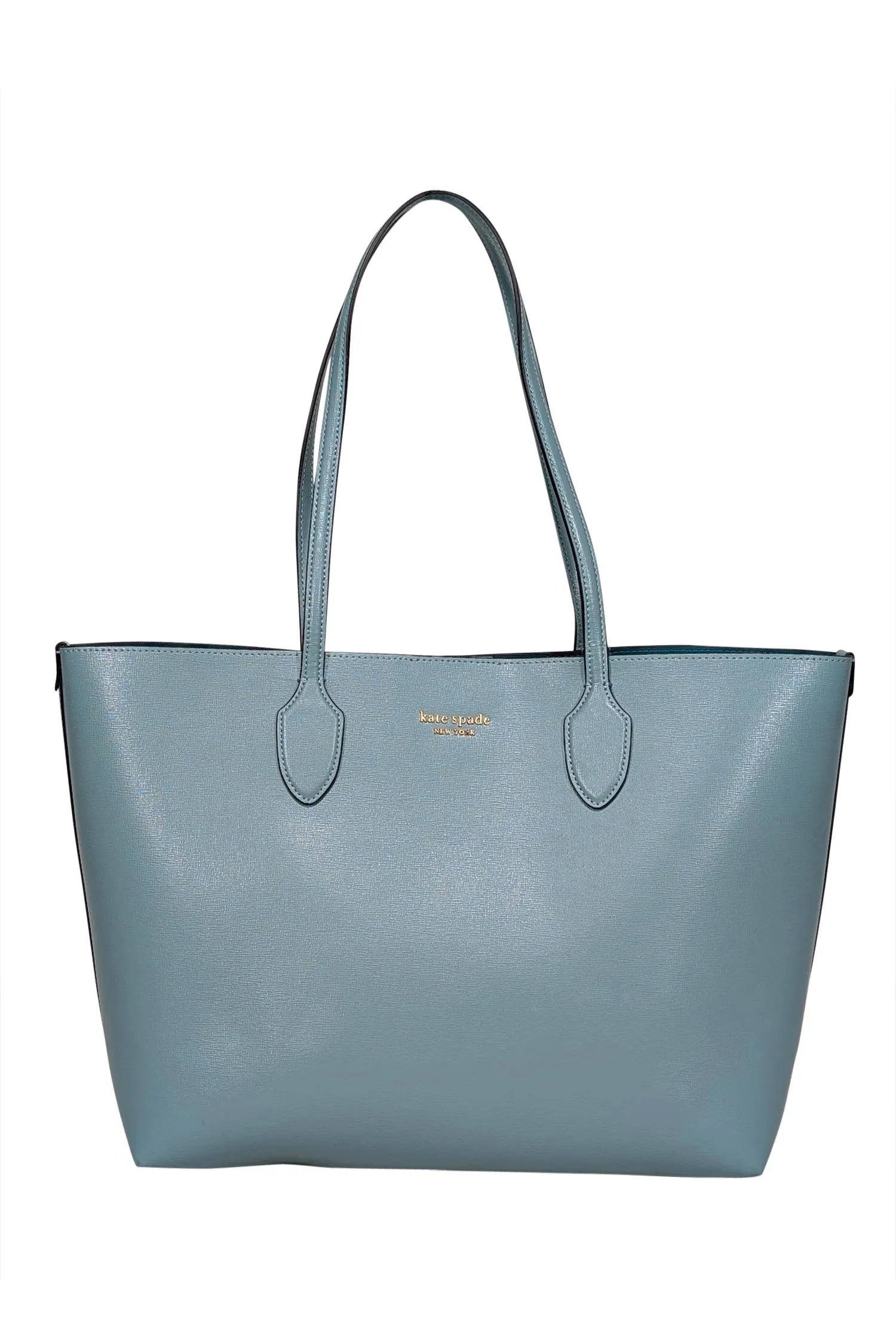 Kate Spade - Light Aqua Blue Tote Bag w/ Detachable Wristlet