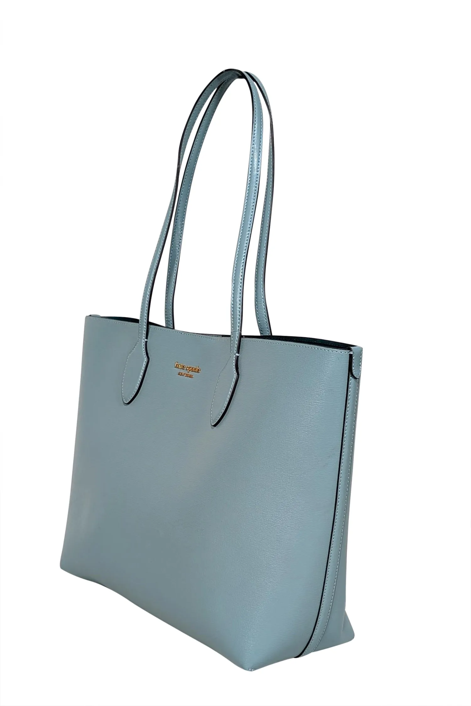 Kate Spade - Light Aqua Blue Tote Bag w/ Detachable Wristlet