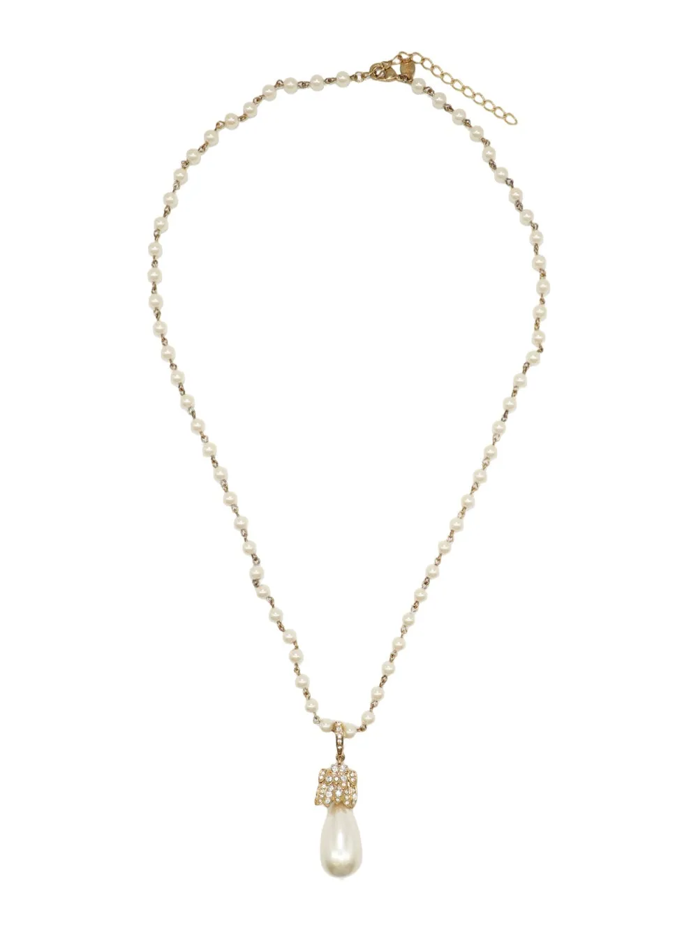 Kenneth Jay Lane Pearl Drop Necklace