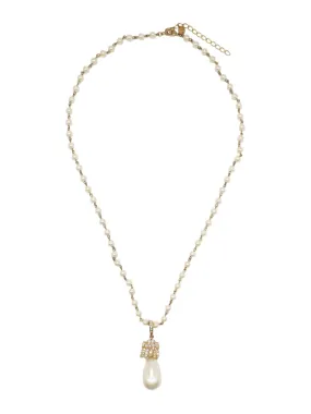 Kenneth Jay Lane Pearl Drop Necklace