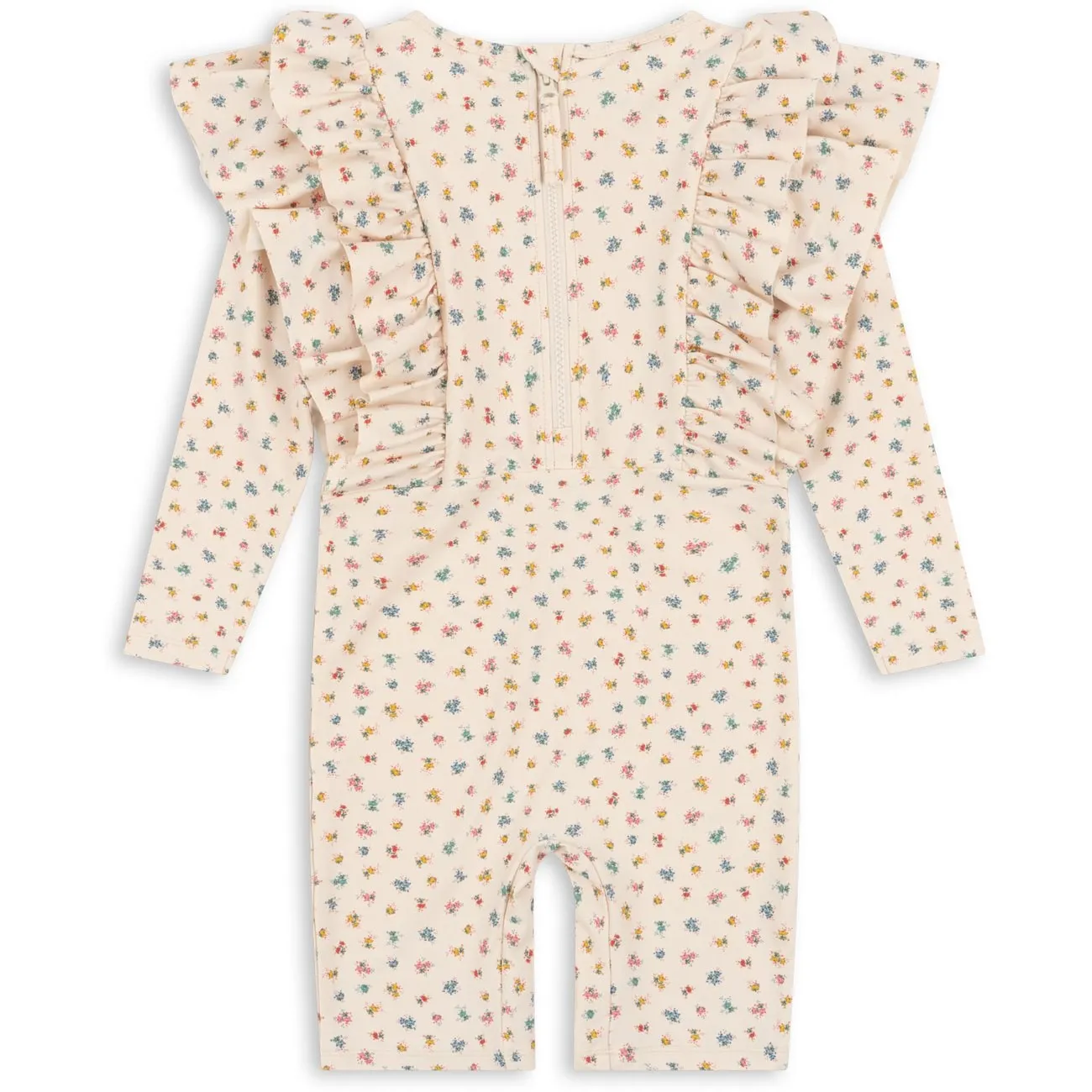 Konges Sljd Manuca Frill Swim Onesie Bloomie Sprinkle