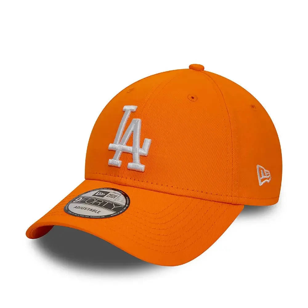 La Dodgers League Essential Orange 9Forty Adjustable Cap