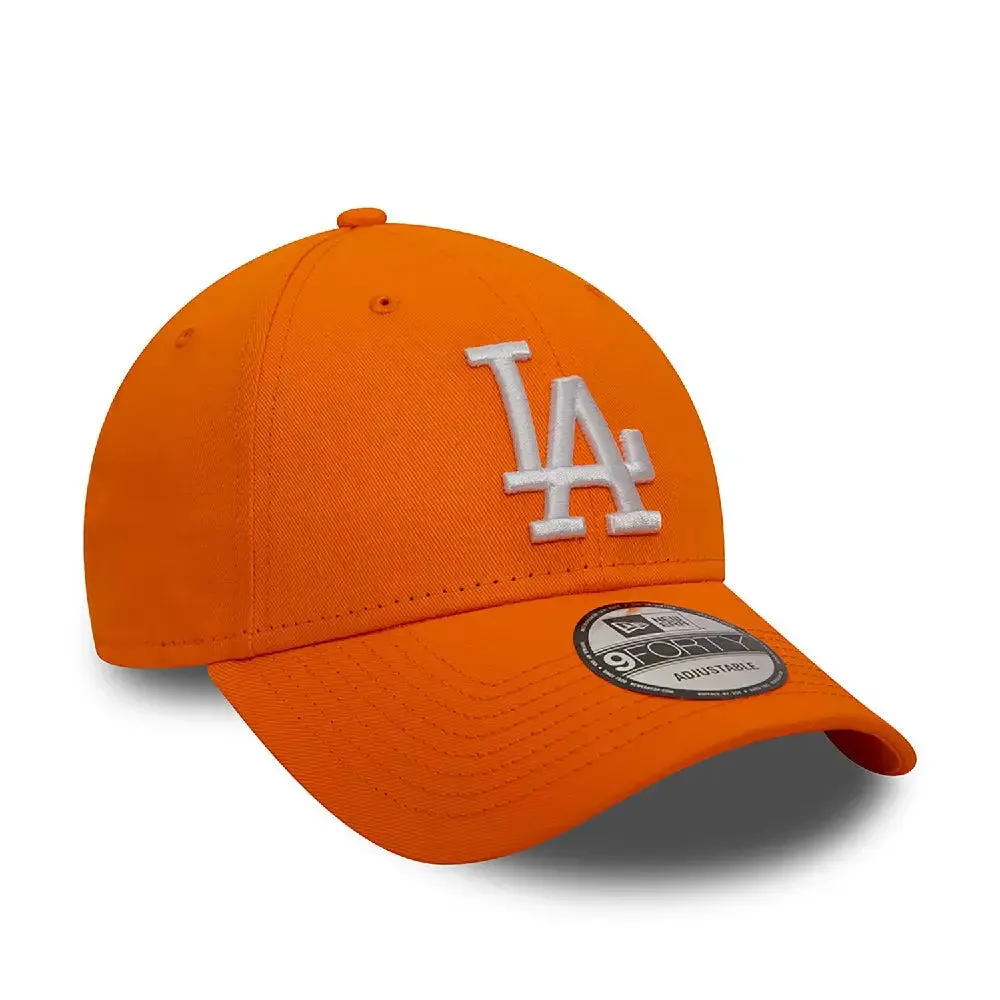 La Dodgers League Essential Orange 9Forty Adjustable Cap