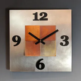 Lacouette - Clock - Kitchen Steel Wall Clock (12x12x2) #KITCH