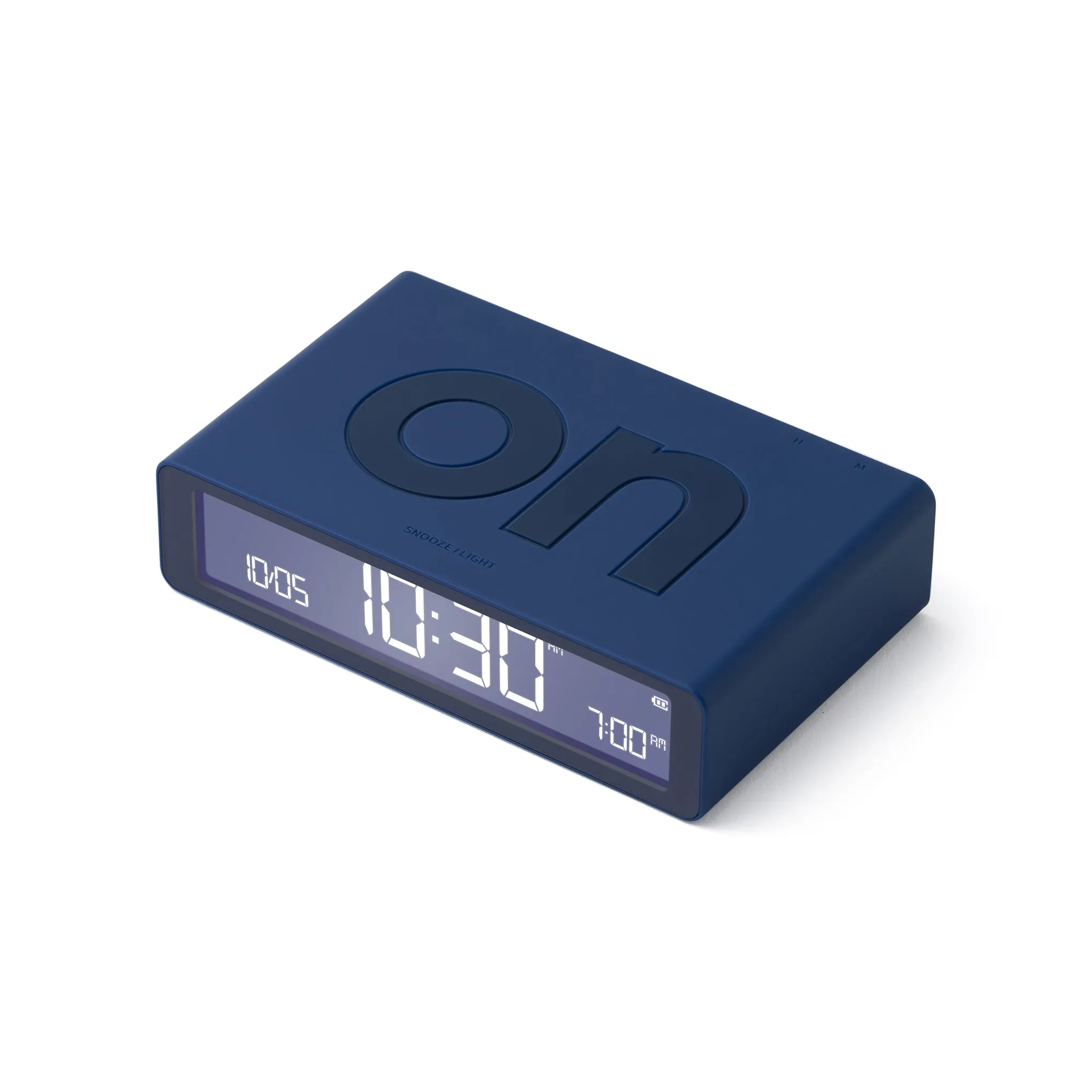 Lexon Flip Rechargeable Alarm Clock