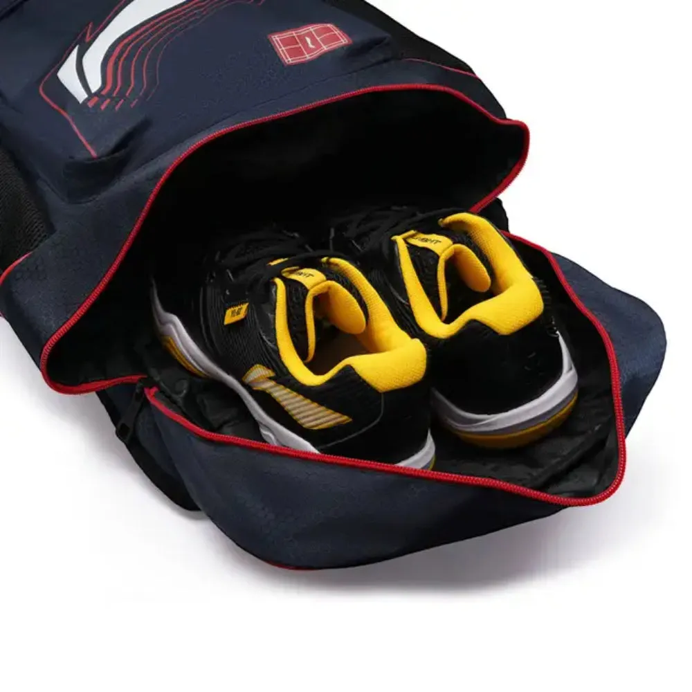 Li-Ning ABSS321 Court Pro Long Badminton Backpack (Navy)