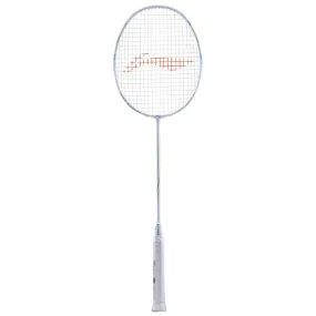 Li-Ning AXForce 60 Unstrung Badminton Racquet (White)