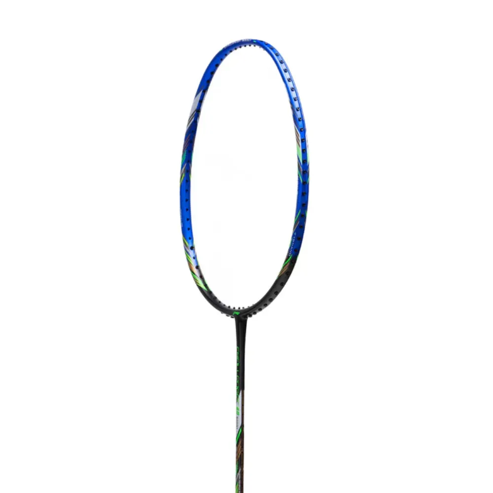 Li-Ning Challenger 42 Boost Strung Badminton Racquet (Black/Blue)