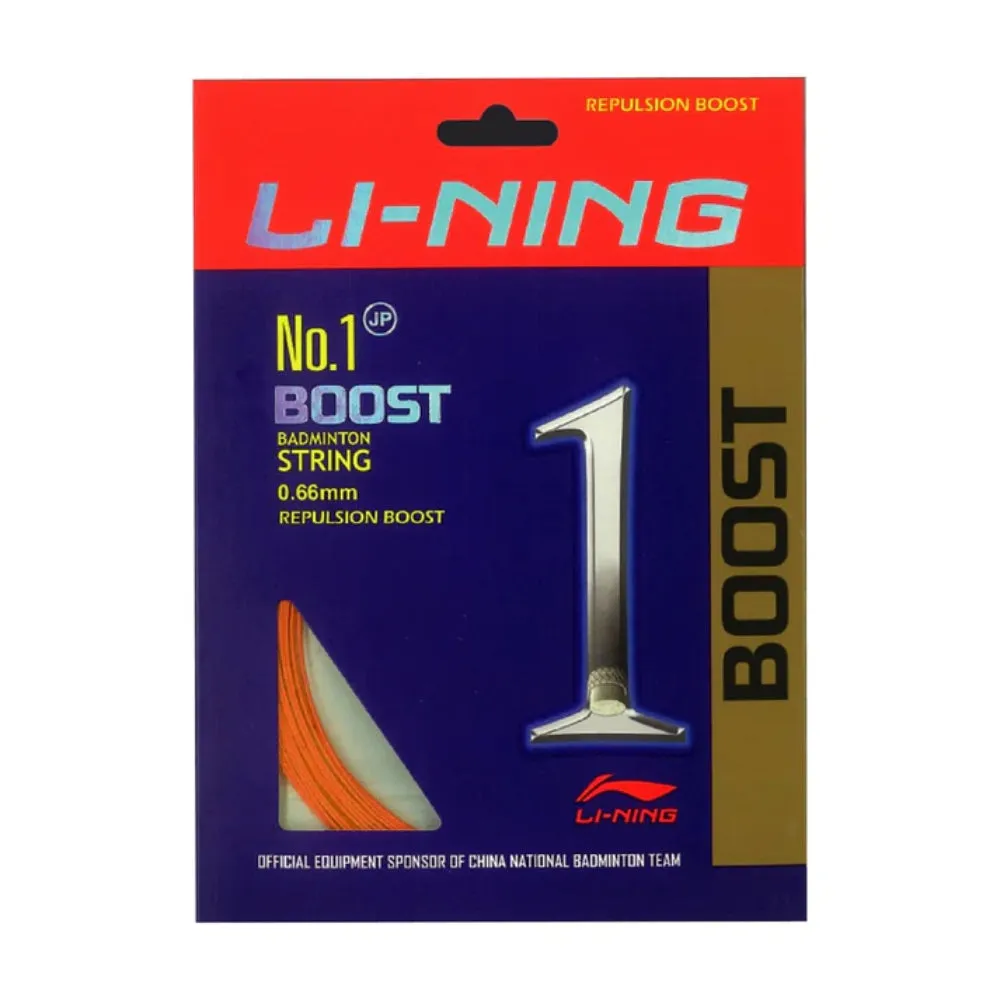 Li-Ning No. 1 Boost Badminton String (Orange)