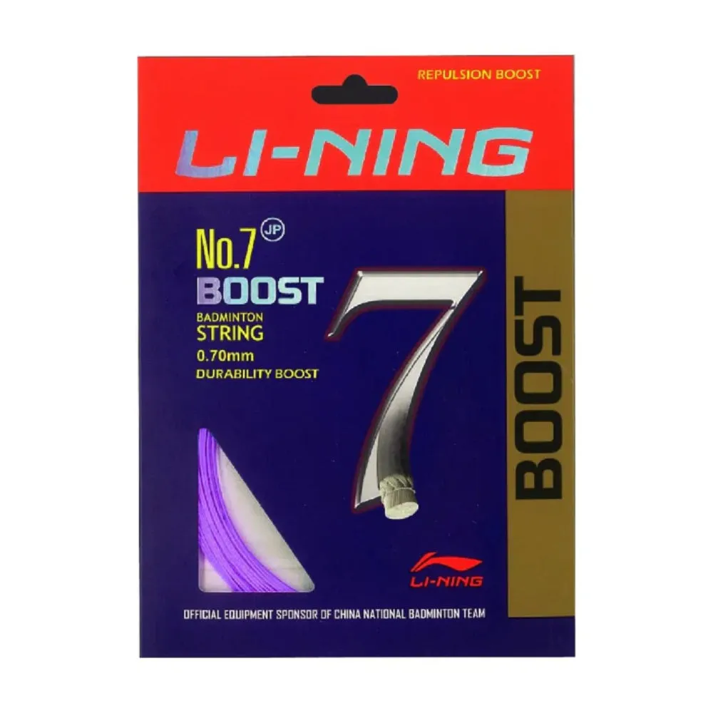 Li-Ning No. 7 Boost Badminton String (Purple)