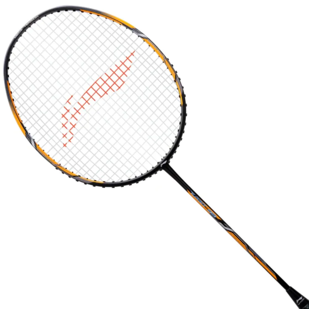 LI-NING Turbo 99 Strung Badminton Racquet (Black/Gold)