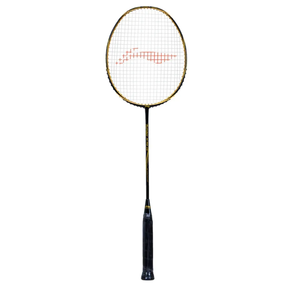 Li-Ning Turbo X70 G5 Power Series Strung Badminton Racquet (Black/Gold)