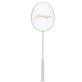 Li-Ning Windstorm 79 S Unstrung Badminton Racquet (White/Copper)