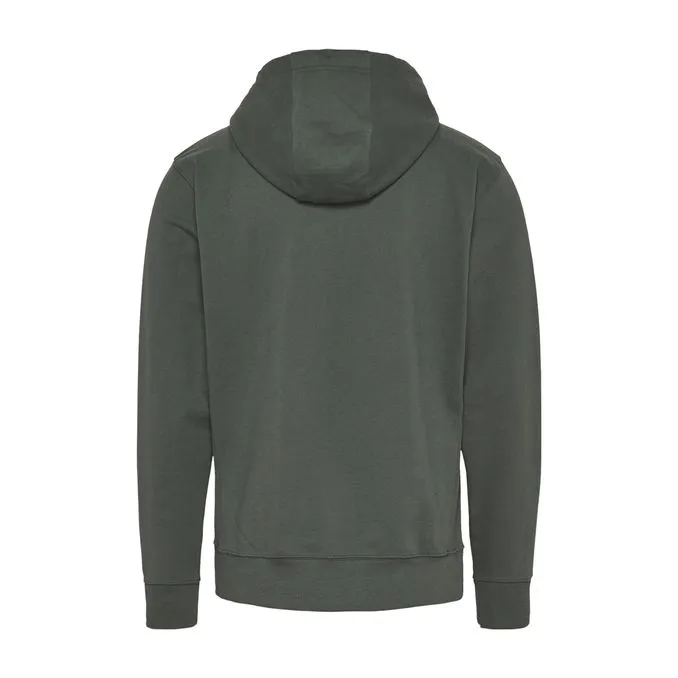 LINEAR LOGO HOODED SWEATSHIRT Man Avalon Green