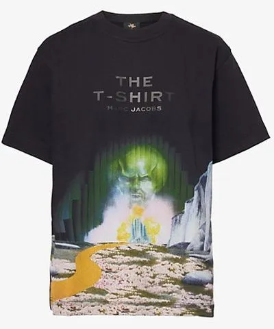 Marc Jacobs x The Wizard of Oz printed boxy-fit cotton-jersey T-shirt