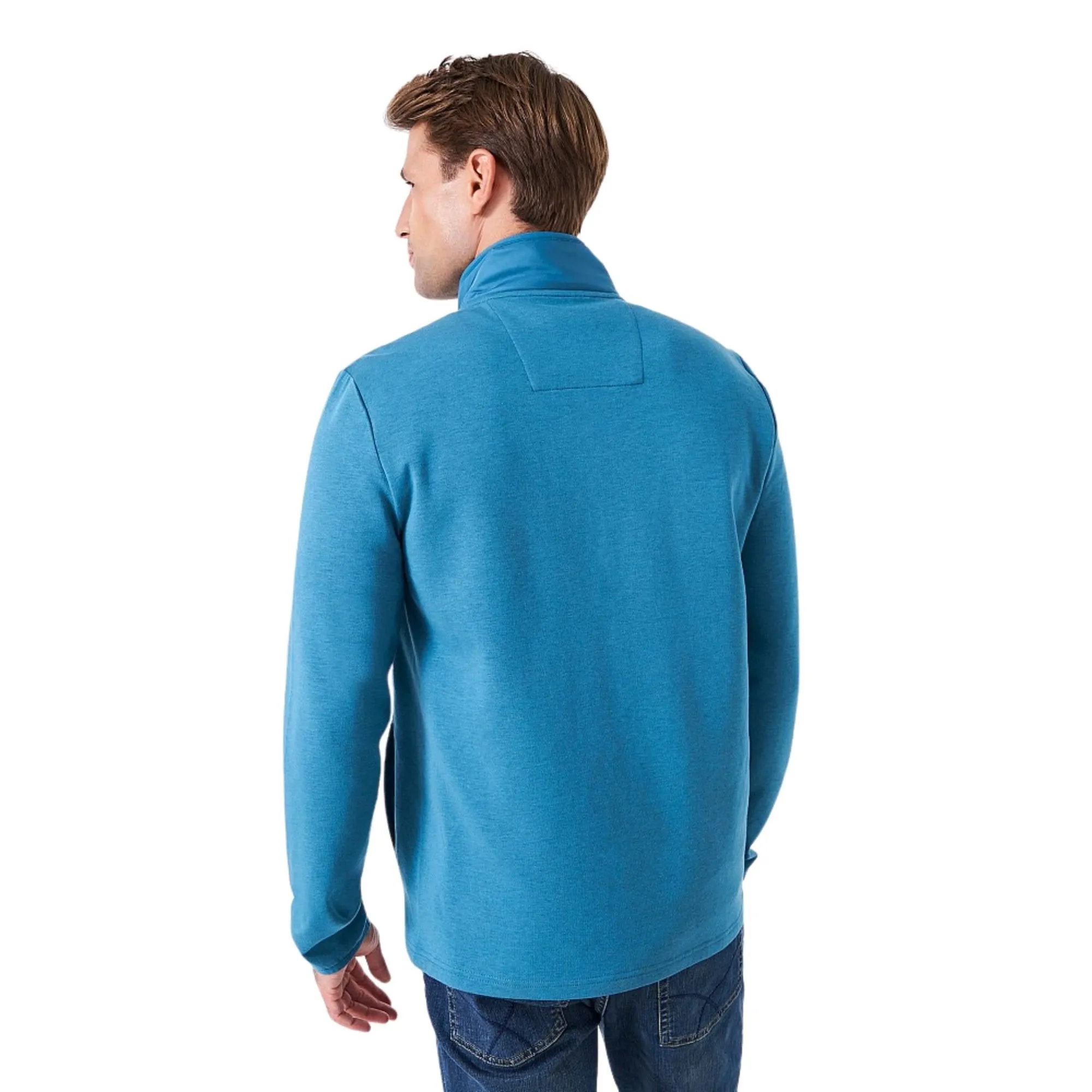 Mens Hybrid Full Zip Sweatshirt