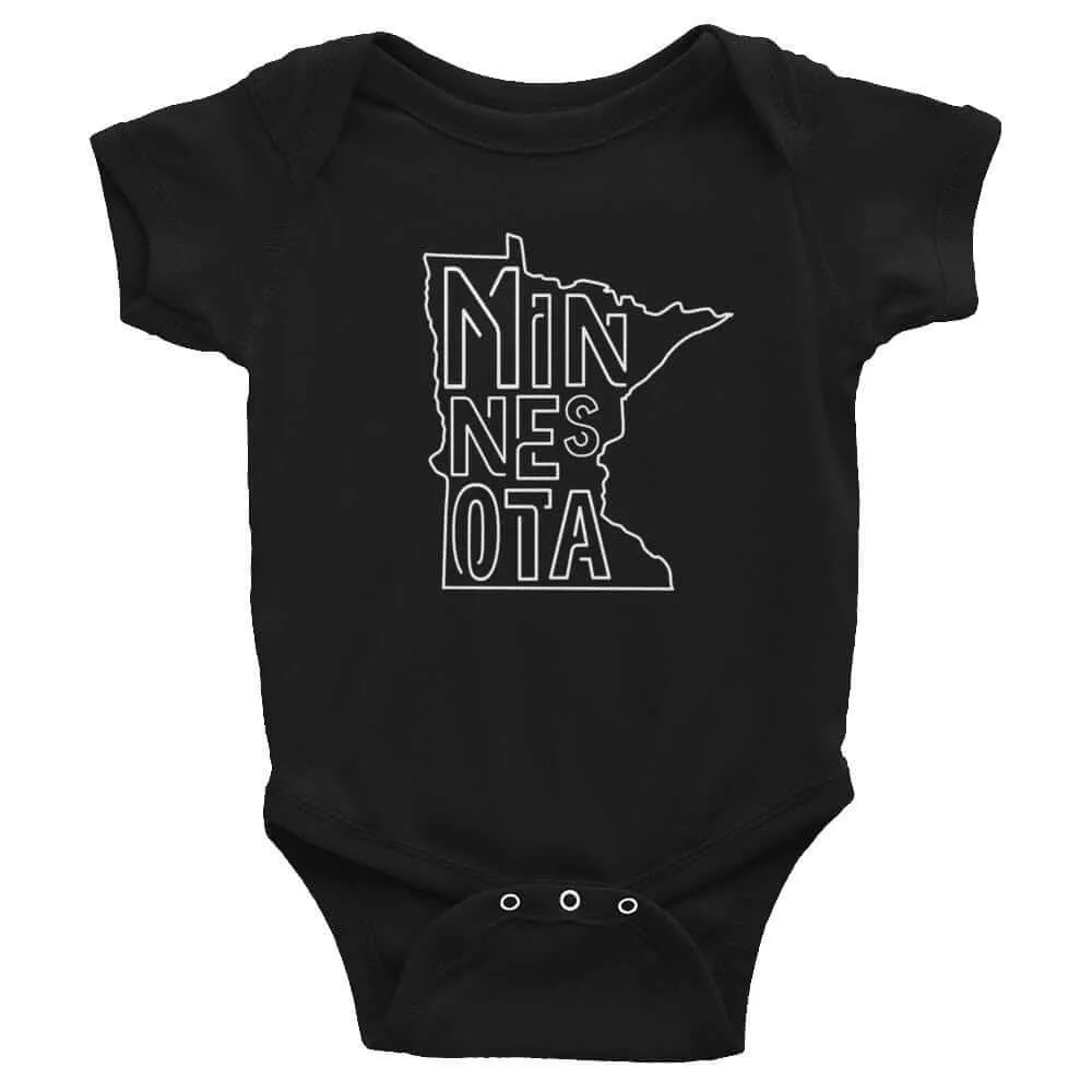 Minnesota State Baby Onesie