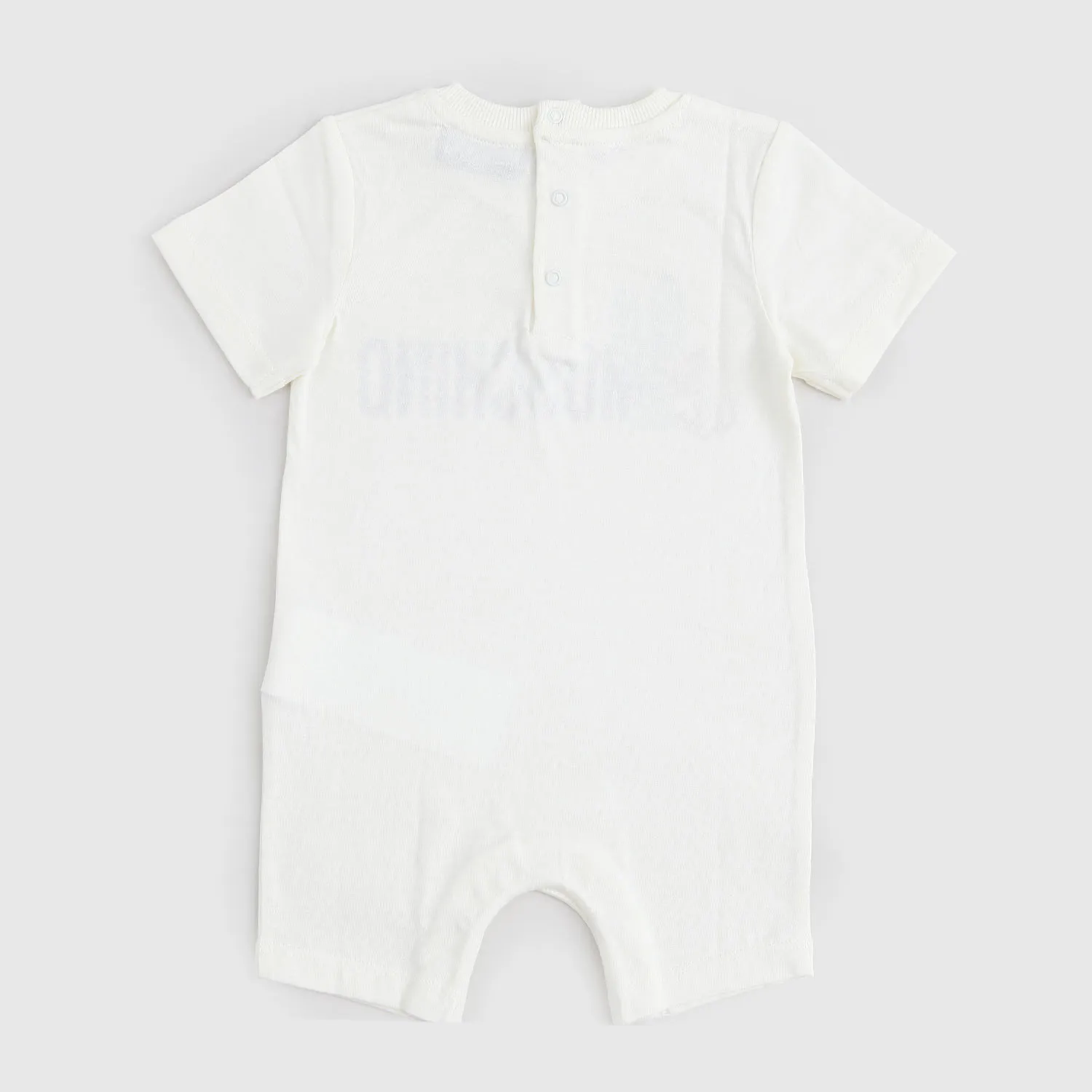 Moschino Yellow Short Onesie For Newborns