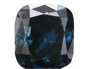 Natural Loose Diamond Cushion Blue Color SI1 Clarity 2.60 MM 0.09 Ct KR1184