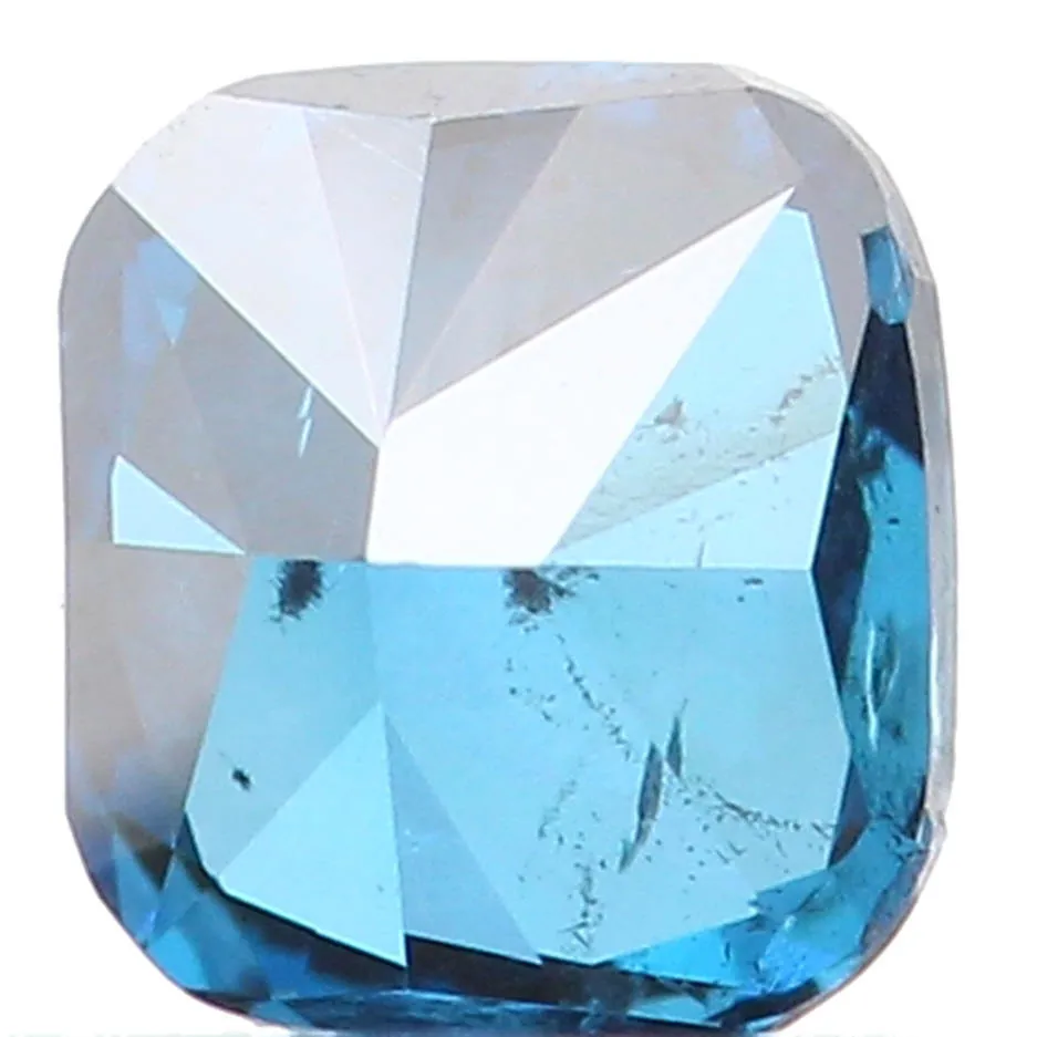 Natural Loose Diamond Cushion Blue Color SI2 Clarity 3.10 MM 0.16 Ct L5743